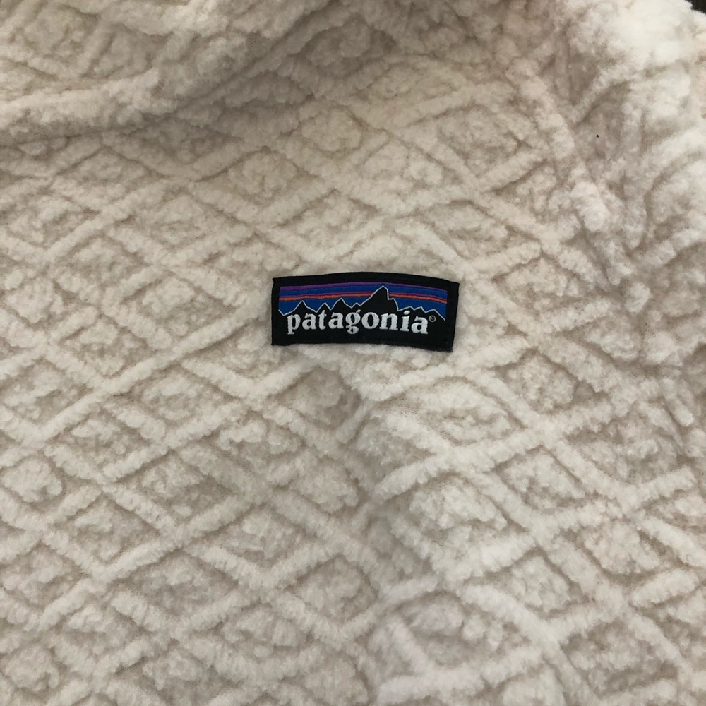 Patagonia - diamond Capra fleece hoody sweater - Picture 7 of 8